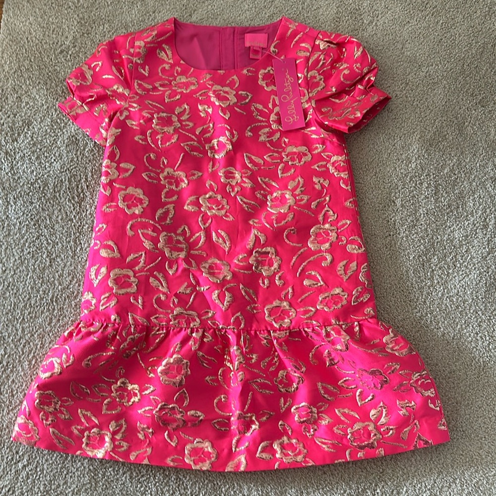 Girls Lilly Pulitzer Jacquard Dress NWT